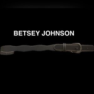 Betsey Johnson Belt Black Small